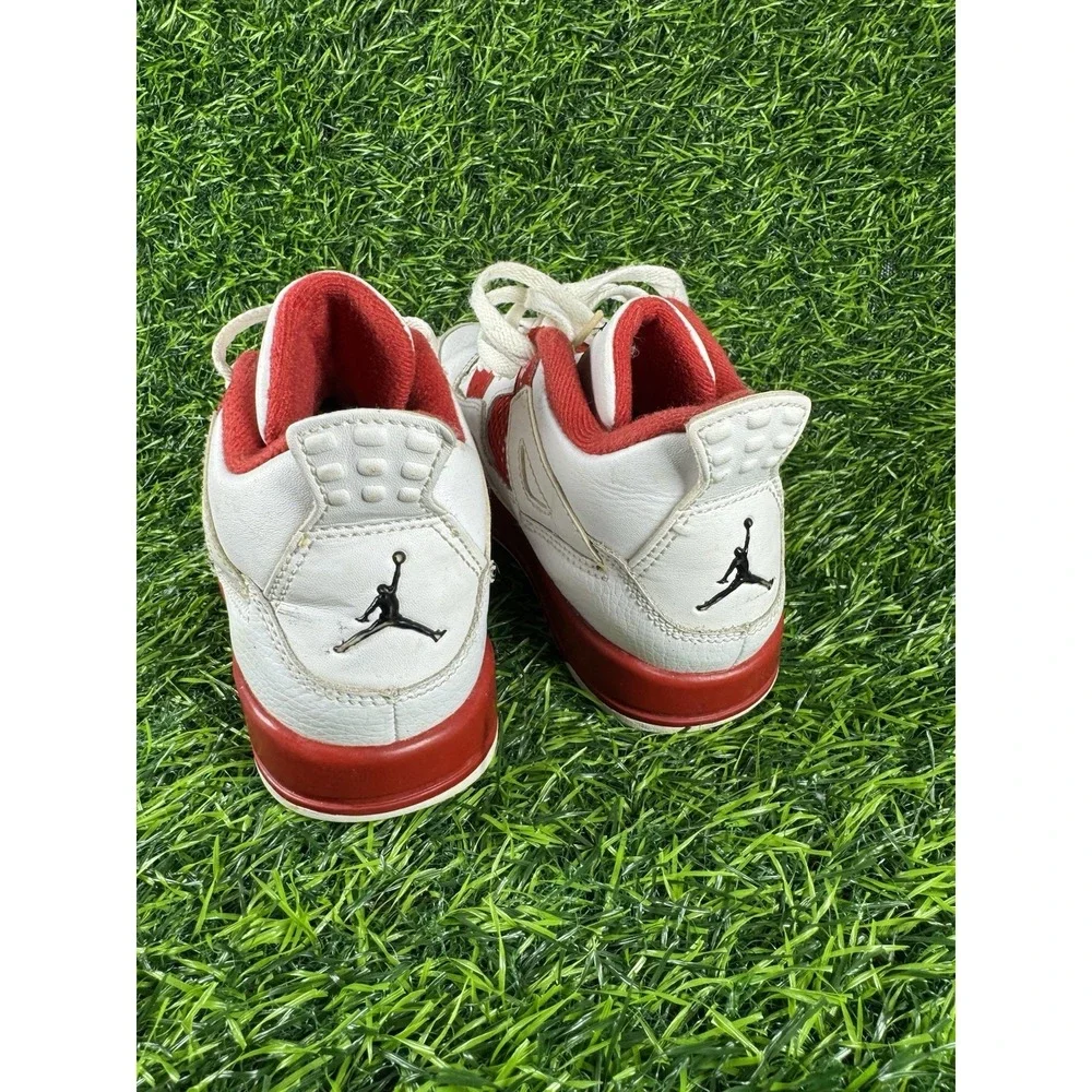 Nike Air Jordan 4 Retro Alternate 89 Red White Kids Size 13C 308499-106 Sneaker